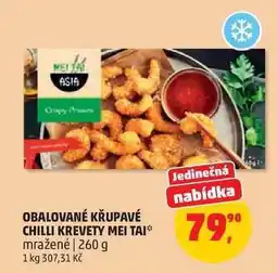 Penny Market Obalované křupavé chilli krevety Mei Tai nabídka