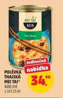 Penny Market POLÉVKA THAJSKÁ MEI TAI nabídka