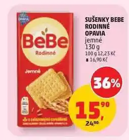 Penny Market SUŠENKY BEBE RODINNÉ OPAVIA nabídka