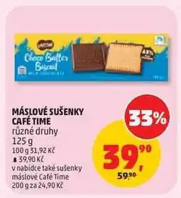 Penny Market Máslové sušenky Café Time nabídka