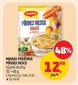 Penny Market Maggi Polévka Přidej vejce nabídka