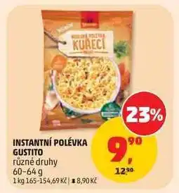 Penny Market INSTANTNÍ POLÉVKA GUSTITO nabídka