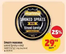 Penny Market ŠPROTY MARINNA nabídka