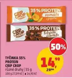 Penny Market TYČINKA 35% PROTEIN CRIP CROP nabídka