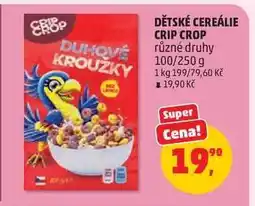 Penny Market DĚTSKÉ CEREÁLIE CRIP CROP nabídka