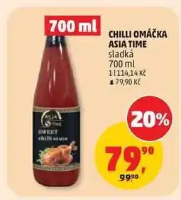 Penny Market CHILLI OMÁČKA ASIA TIME nabídka