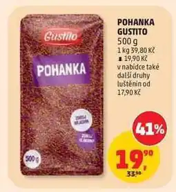 Penny Market POHANKA GUSTITO nabídka