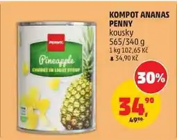 Penny Market KOMPOT ANANAS PENNY nabídka