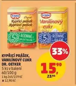 Penny Market KYPŘICÍ PRÁŠEK, VANILÍNOVÝ CUKR DR. OETKER nabídka