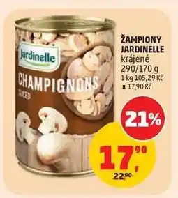 Penny Market Žampiony Jardinelle krájené nabídka