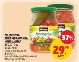 Penny Market ZELENINOVÁ SMĚS MORAVANKA, KUNOVJANKA nabídka