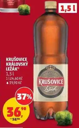 Penny Market Krušovice Královský ležák nabídka