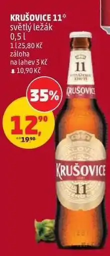 Penny Market Krušovice 11 světlý ležák nabídka
