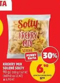 Penny Market KREKRY MIX SOLENÉ SOLTY nabídka