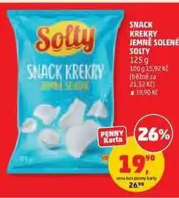 Penny Market SNACK KREKRY JEMNĚ SOLENÉ SOLTY nabídka