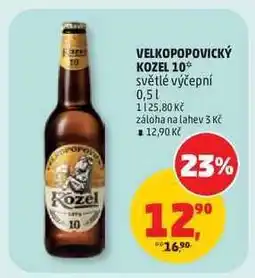 Penny Market Velkopopovický Kozel 10 nabídka