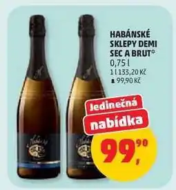 Penny Market Habánské Sklepy Demi Sec a Brut nabídka