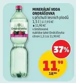 Penny Market MINERÁLNÍ VODA ONDRÁŠOVKA nabídka