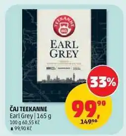 Penny Market ČAJ TEEKANNE EARL GREY nabídka