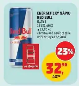 Penny Market ENERGETICKÝ NÁPOJ RED BULL nabídka