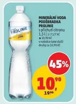 Penny Market MINERÁLNÍ VODA PODĚBRADKA PROLINIE nabídka