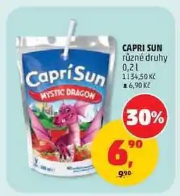 Penny Market CAPRI-SUN různé druhy 0,2 l nabídka