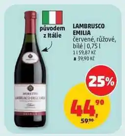 Penny Market LAMBRUSCO EMILIA nabídka