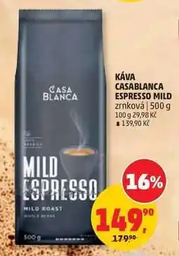 Penny Market KÁVA CASABLANCA ESPRESSO MILD nabídka