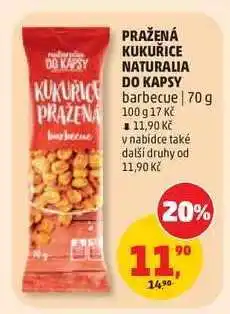 Penny Market PRAŽENÁ KUKUŘICE NATURALIA DO KAPSY nabídka