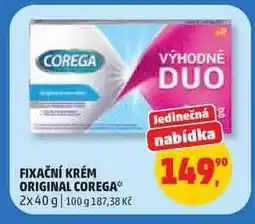 Penny Market FIXAČNÍ KRÉM ORIGINAL COREGA nabídka
