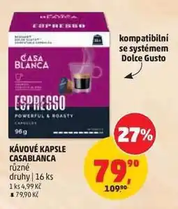 Penny Market KÁVOVÉ KAPSLE CASABLANCA nabídka