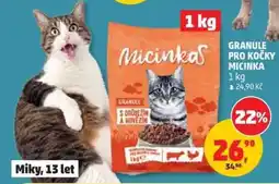 Penny Market GRANULE PRO KOČKY MICINKA nabídka