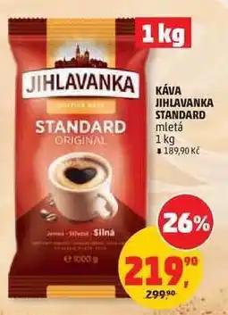 Penny Market KÁVA JIHLAVANKA STANDARD nabídka