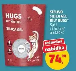 Penny Market STELIVO SILICA GEL BÍLÝ HUGS nabídka