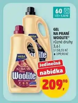 Penny Market GEL NA PRANÍ WOOLITE nabídka