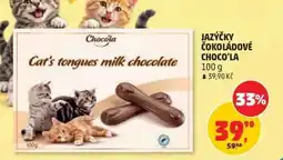 Penny Market JAZYČKY ČOKOLÁDOVÉ CHOCO'LA nabídka