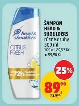 Penny Market ŠAMPON HEAD & SHOULDERS nabídka