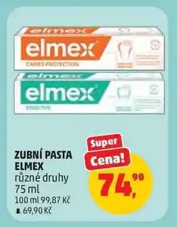 Penny Market ZUBNÍ PASTA ELMEX nabídka