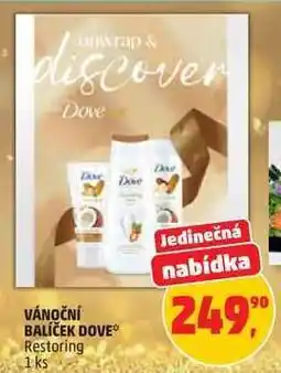 Penny Market VÁNOČNÍ BALÍČEK DOVE Restoring nabídka