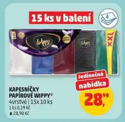 Penny Market Kapesníčky papírové Wippy nabídka