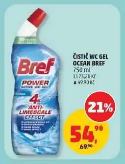 Penny Market ČISTIČ WC GEL OCEAN BREF nabídka