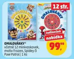 Penny Market Omalovánky nabídka