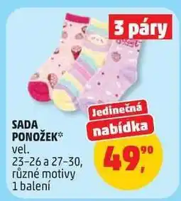 Penny Market Sada ponožek nabídka