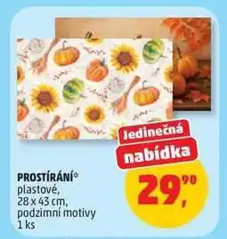 Penny Market Prostírání nabídka