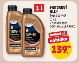 Penny Market Motorový olej nabídka