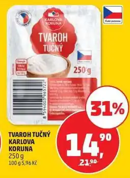 Penny Market Tvaroh tučný Karlova Koruna nabídka