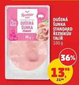 Penny Market DUŠENÁ ŠUNKA STANDARD ŘEZNÍKŮV TALÍŘ nabídka