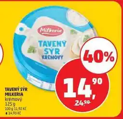 Penny Market Tavený sýr Milkeria nabídka