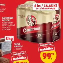 Penny Market Gambrinus Patron nabídka