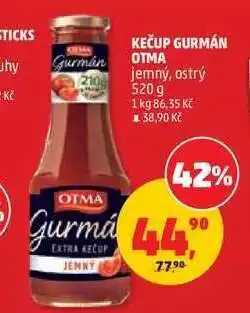 Penny Market KEČUP GURMÁN OTMA nabídka